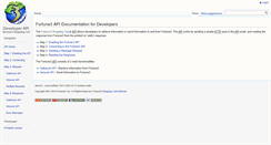 Desktop Screenshot of developer.fortune3.com